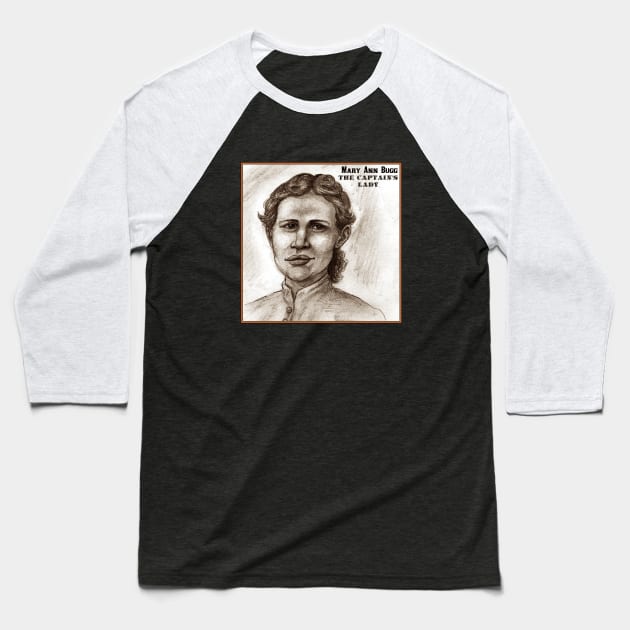 Mary Ann Bugg Baseball T-Shirt by Australian_Bushranging